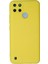 Realme C25Y Kılıf Nano Içi Kadife Silikon - Sarı - TOA3712-8463 1