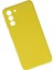 Samsung Galaxy S21 Kılıf Nano Içi Kadife Silikon - Sarı - TOA6159-7437 2