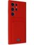 Samsung Galaxy S24 Ultra Kılıf Kelvin Kartvizitli Silikon - Kırmızı - TOA5267-7001 2