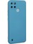 Realme C25Y Kılıf Nano Içi Kadife Silikon - Mavi - TOA6599-8360 3