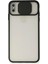 iPhone Xs Max Kılıf Palm Buzlu Kamera Sürgülü Silikon - Siyah - TOA8491-4660 1