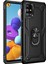 Samsung Galaxy M51 Kılıf Sofya Yüzüklü Silikon Kapak - Siyah - TOA8986-9860 1