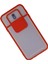 Samsung Galaxy J7 Pro / J730 Kılıf Palm Buzlu Kamera Sürgülü Silikon - Kırmız - TOA4778-4472 2