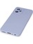 Realme C35 Kılıf Nano Içi Kadife Silikon - Lila - TOA4139-9494 4