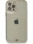 iPhone 12 Pro Kılıf Liva Taşlı Silikon - Beyaz - TOA2222-6319 1