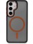 Samsung Galaxy S24 Winner Magsafe Kapak - Turuncu - TOA7074-6691 2