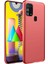 Samsung Galaxy M31 Kılıf Nano Içi Kadife Silikon - Kiremit - TOA2153-4322 2