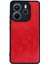 Xiaomi Redmi Note 14 4g Kılıf Aras Deri Kapak - Kırmızı - TOA3953-4474 3