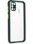 Samsung Galaxy M31 Kılıf Miami Şeffaf Silikon - Koyu Yeşil - TOA6701-8189 1