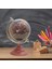 Dünya Küre Stantlı Dekoratif Döner World Globe SL339-B 26CM 2