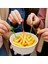 Plastik Cips Çatalı 50 Adet -Tek Kullanımlık Plastik Cips Çatalı- Cips Kürdanı- Kanepe Çatalı- Meyve Catalı 2