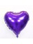 Mor Kalp Balon Folyo 45 Cm, Renkli ve Şık Parti Aksesuarı 1