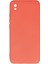 Xiaomi Redmi 9A Kılıf Nano Içi Kadife Silikon - Turuncu Arbkd 1