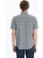 Yeni Sezon Regular Fit Kisa Kollu Ekose Poplin Erkek Gomlek - S5KS94Z8 4
