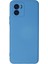 Vivo Y15S Kılıf Nano Içi Kadife Silikon - Mavi Arbkd 1
