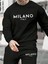Milano Baskılı Erkek Eşofman Takımı - Alt Üst Takım - Rahat Kumaş - Caglisa 2
