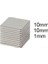 Neodyum Mıknatıs Kare 10X10X1MM Çap - 25 Adet 3