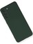 Samsung Galaxy S21 Kılıf Nano Içi Kadife Silikon - Koyu Yeşil Arbkd 3
