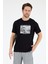 Erkek %100 Pamuk Bisiklet Yaka Kısa Kollu Baskılı T-Shirt Rahat ve Şık Günlük Erkek Tişört 0018 3