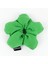 El Yapımı Canlı Yeşil Pofuduk Scrunchie Toka 1