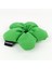 El Yapımı Canlı Yeşil Pofuduk Scrunchie Toka 3