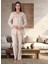 Dvina Effortt Lohusa Pijama Takımı Bej - 4032 1