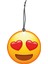 kalp Gözlü Emoji Görselli Çift Yönlü Dekoratif Oto Kokusu ve Oto Aksesuarı 1