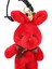 Anahtarlık Çanta Charm. Ayna Süsü. Çanta Aksesuarı. Anahtarlık Peluş Tavşan Örme Ip Çanta Charmı. 3