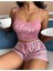 Çizgili Desen Askılı Şortlu Pijama Takım 9002 4