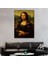 Mona Lisa Leonardo Da Vinci Dekoratif Kanvas Tablo, Duvar Dekoru 5126 2