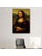 Mona Lisa Leonardo Da Vinci Dekoratif Kanvas Tablo, Duvar Dekoru 5126 3