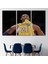 Kobe Bryant ve Basketbol Dekoratif Kanvas Tablo, Duvar Dekoru 5140 3