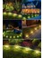 8 Led’li Solar Bahçe Lambası | 1 Adet | Su Geçirmez | Otomatik Sensörlü | Bahçe Aydınlatma | Sarı Işık 4