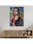 Banksy Popart Sokak Sanatı, Mona Lisa Dekoratif Kanvas Tablo, Duvar Dekoru 5305 3