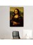 Leonardo Da Vinci Eseri Mona Lisa Dekoratif Kanvas Tablo, Duvar Dekoru 5955 3