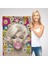 Marilyn Monroe ve Pembe Balon Dekoratif Kanvas Tablo, Duvar Dekoru 6217 7
