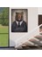 Insan Görünümlü Ayı Dekoratif Kanvas Tablo, Duvar Dekoru 4988 5