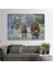 Yağlıboya Görünüm At Arabası ve Eski Şehir Dekoratif Kanvas Tablo, Duvar Dekoru 3573 2