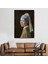 Inci Küpeli Kız, Johannes Vermeer Dekoratif Kanvas Tablo, Duvar Dekoru 4969 2