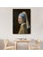 Inci Küpeli Kız, Johannes Vermeer Dekoratif Kanvas Tablo, Duvar Dekoru 4969 3