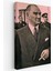 Mustafa Kemal Atatürk Portresi Dekoratif Kanvas Tablo, Duvar Dekoru FH132 1