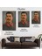 Sovyetler Birliği Diktatörü Joseph Stalin Dekoratif Kanvas Tablo, Duvar Dekoru 6203 4