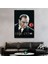Ulu Önder Mustafa Kemal Atatürk Dekoratif Kanvas Tablo, Duvar Dekoru 6446 2