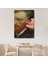 Kulağını Isıran Kadın Pop Art Vincent Van Gogh Dekoratif Kanvas Tablo, Duvar Dekoru 6486 5