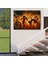 Ateş ve Dans Eden Kadınlar Şabat Ayini Dekoratif Kanvas Tablo, Duvar Dekoru 6568 5