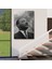 Martin Luther King Şiddet Karşıtı ve Irksal Eşitlik Dekoratif Kanvas Tablo, Duvar Dekoru 6374 5