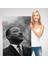 Martin Luther King Şiddet Karşıtı ve Irksal Eşitlik Dekoratif Kanvas Tablo, Duvar Dekoru 6374 7
