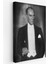 Mustafa Kemal Atatürk Portresi Dekoratif Kanvas Tablo, Duvar Dekoru FÖ139 1