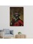 Köpek ve Piposu Dekoratif Kanvas Tablo, Duvar Dekoru 6032 2