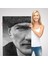 Ulu Önder Mustafa Kemal Atatürk Siyah Beyaz Dekoratif Kanvas Tablo, Duvar Dekoru 6303 7